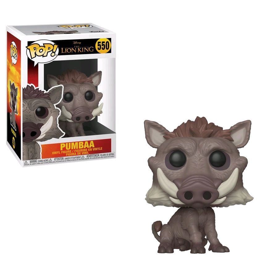 Lion King (2019) - Pumbaa Pop! Vinyl - Gametraders Modbury Heights