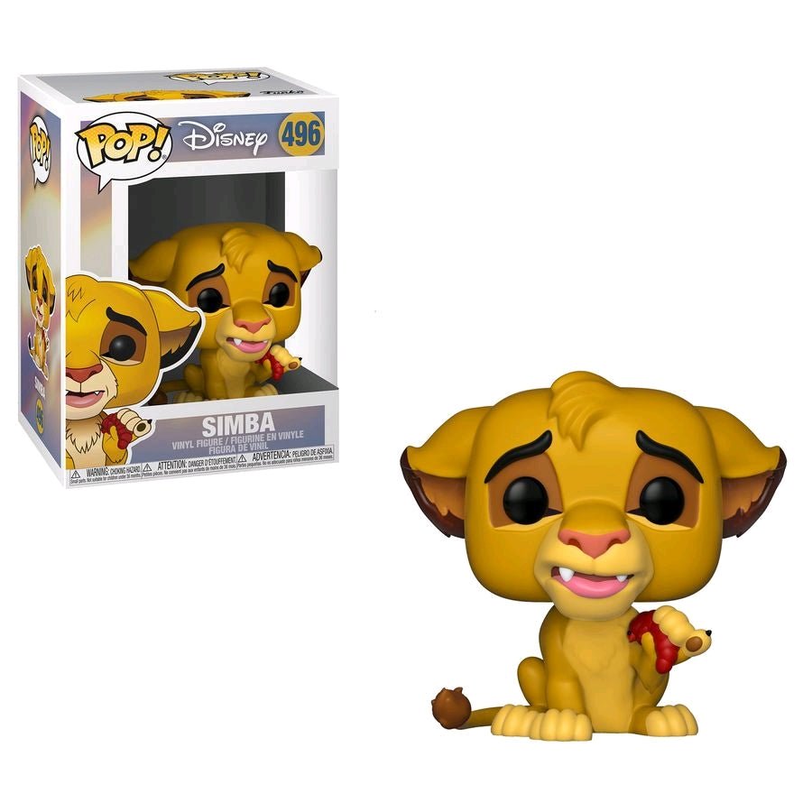 Lion King - Simba with Bug Pop! Vinyl - Gametraders Modbury Heights