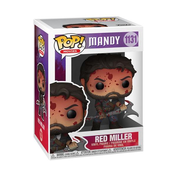 Mandy - Red Miller Blood - Splattered Pop! Vinyl - Gametraders Modbury Heights