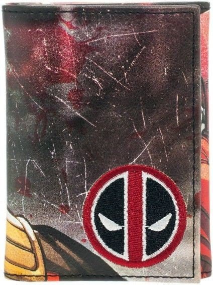 Marvel Deadpool Tri - fold Wallet - Gametraders Modbury Heights