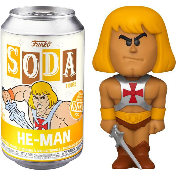 Masters of the Universe - He - Man Vinyl SODA Figure in Collector Can - Gametraders Modbury Heights