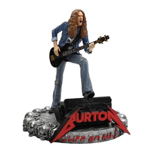 Metallica - Cliff Burton Rock Iconz Statue - Gametraders Modbury Heights