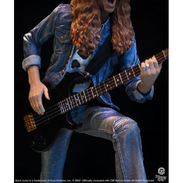 Metallica - Cliff Burton Rock Iconz Statue - Gametraders Modbury Heights