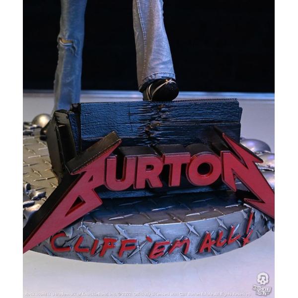 Metallica - Cliff Burton Rock Iconz Statue - Gametraders Modbury Heights