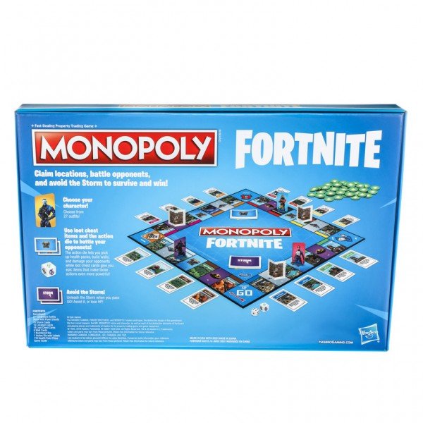 Monopoly Fortnite Edition Board Game - Gametraders Modbury Heights