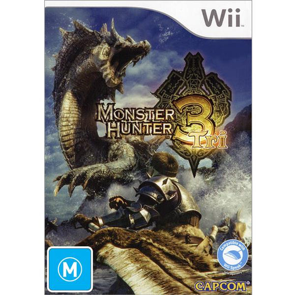 Monster Hunter Tri Wii (Pre - Played) - Gametraders Modbury Heights