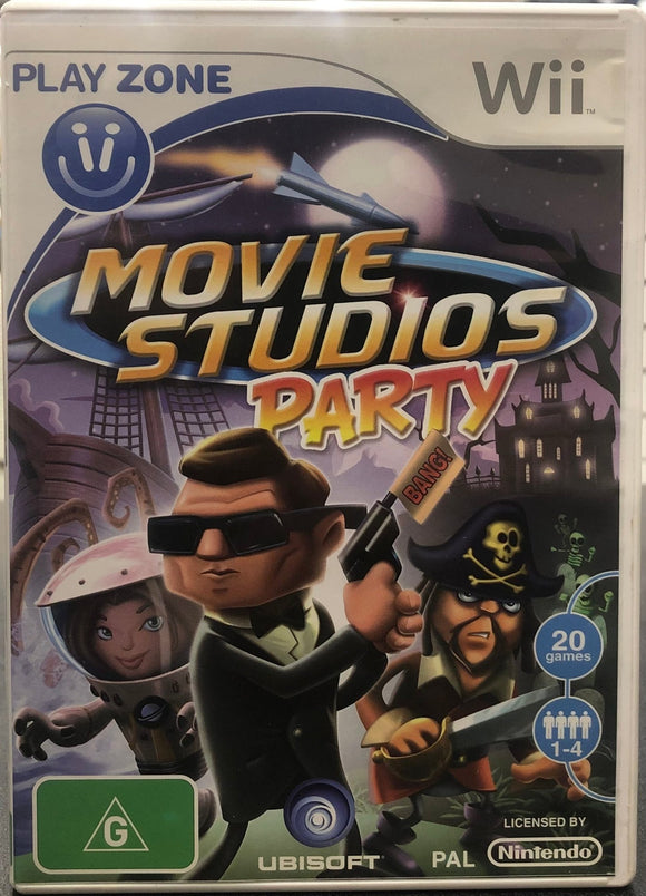 Movie Studios Party Wii (Pre - Played) - Gametraders Modbury Heights