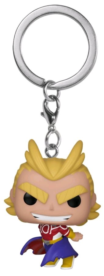 My Hero Academia - All Might Silver Age Pocket Pop! Vinyl Keychain - Gametraders Modbury Heights