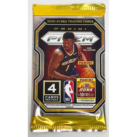 NBA 2020 - 21 Panini Prizm Basketball (Retail) Booster Pack - Gametraders Modbury Heights