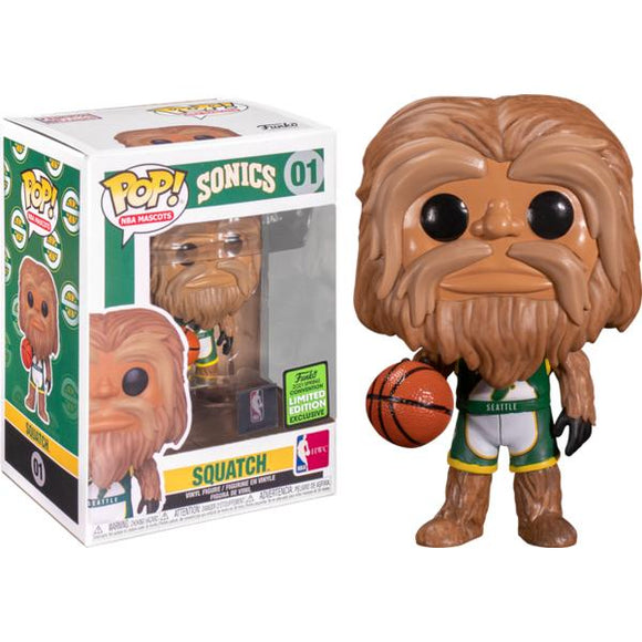 NBA Basketball - Squatch Seattle SuperSonics Mascot Pop! Vinyl - Gametraders Modbury Heights