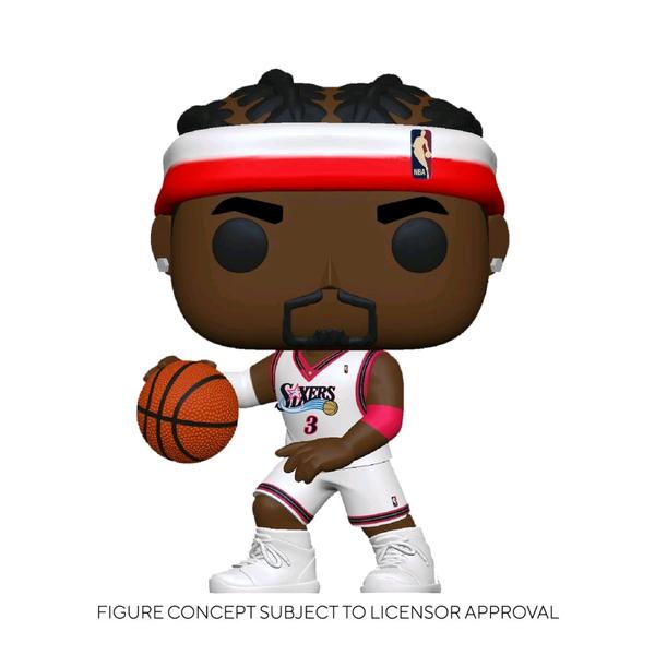 NBA: Legends - Allen Iverson (Sixers Home) Pop! Vinyl - Gametraders Modbury Heights