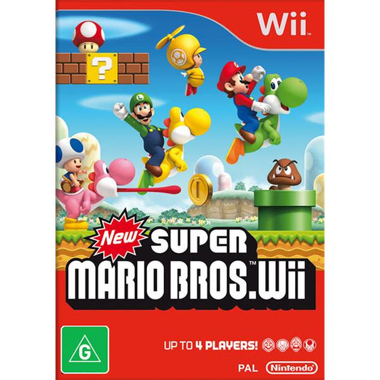 New Super Mario Bros. Wii (Pre - Played) - Gametraders Modbury Heights