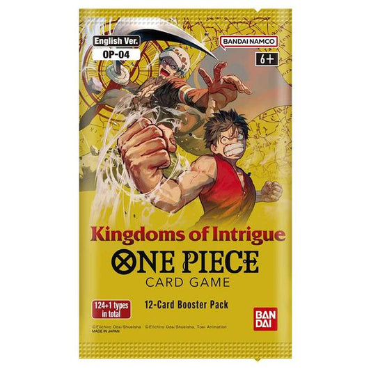 One Piece Card Game Kingdoms of Intrigue (OP - 04) Booster Pack - Gametraders Modbury Heights