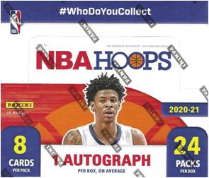 PANINI 2020 - 21 NBA Hoops Basketball Retail Box - Gametraders Modbury Heights