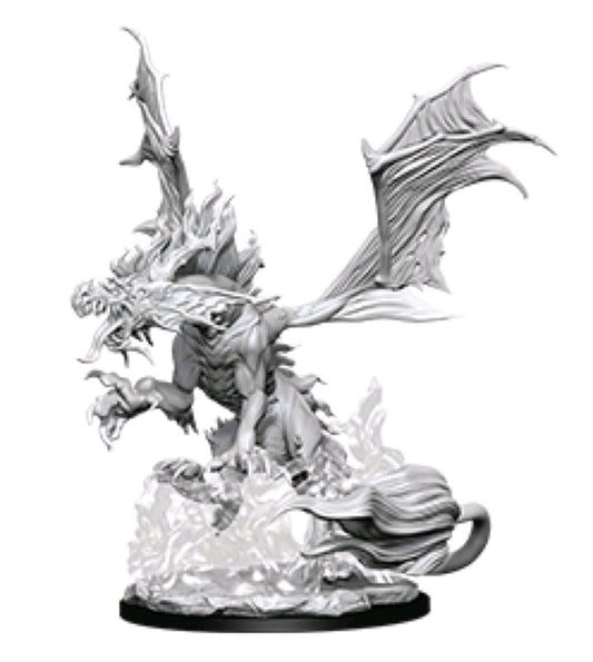 Pathfinder - Deep Cuts Unpainted Miniatures: Nightmare Dragon - Gametraders Modbury Heights