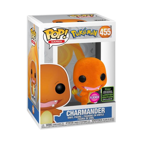 Pokemon - Charmander Flocked Pop! Vinyl EC20 - Gametraders Modbury Heights