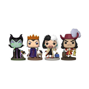 *Pre - order* Disney: Villains - Glow Pop! Vinyl 4 - Pack (ETA August) - Gametraders Modbury Heights