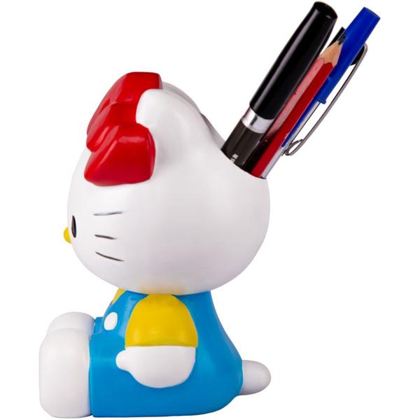 *Pre - order* Hello Kitty - Sitting in Blue Overalls Pen Holder (ETA July) - Gametraders Modbury Heights