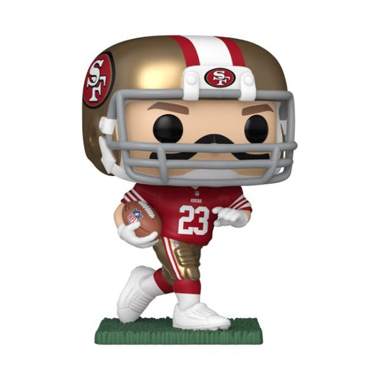 *Pre - order* NFL: 49ers - Christian McCaffrey Pop! Vinyl (ETA June) - Gametraders Modbury Heights