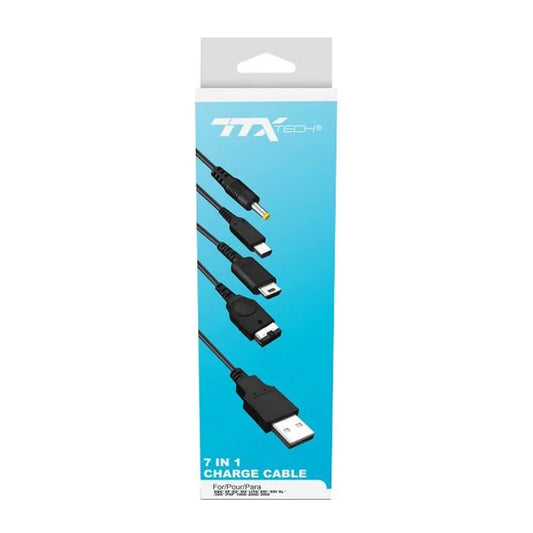 TTX Universal 7 in 1 Charge Cable (GBA, DS, DS Lite, DSi, 3DS, PSP)