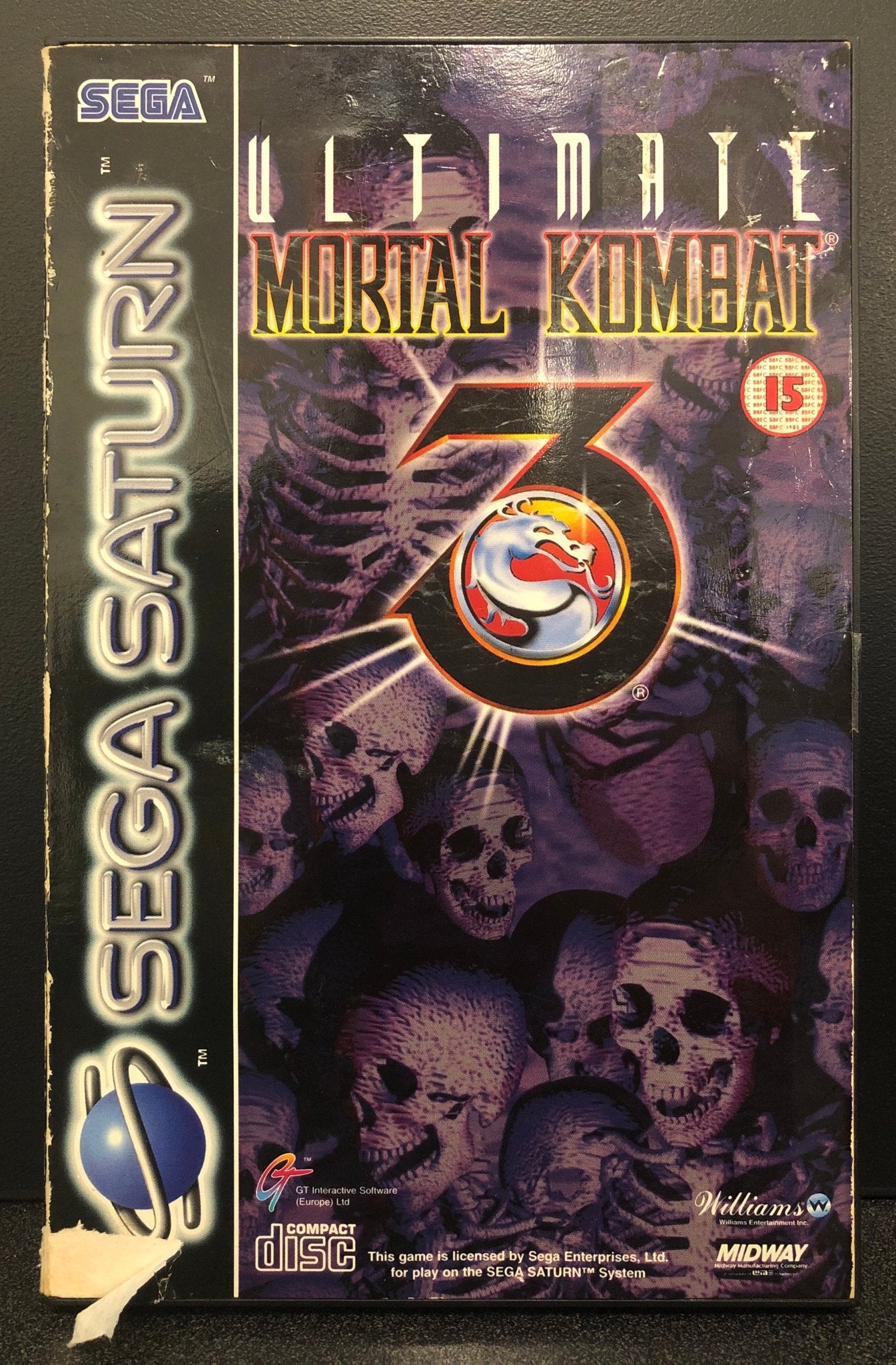 Ultimate Mortal Kombat 3 (Sega Saturn) - Gametraders Modbury Heights