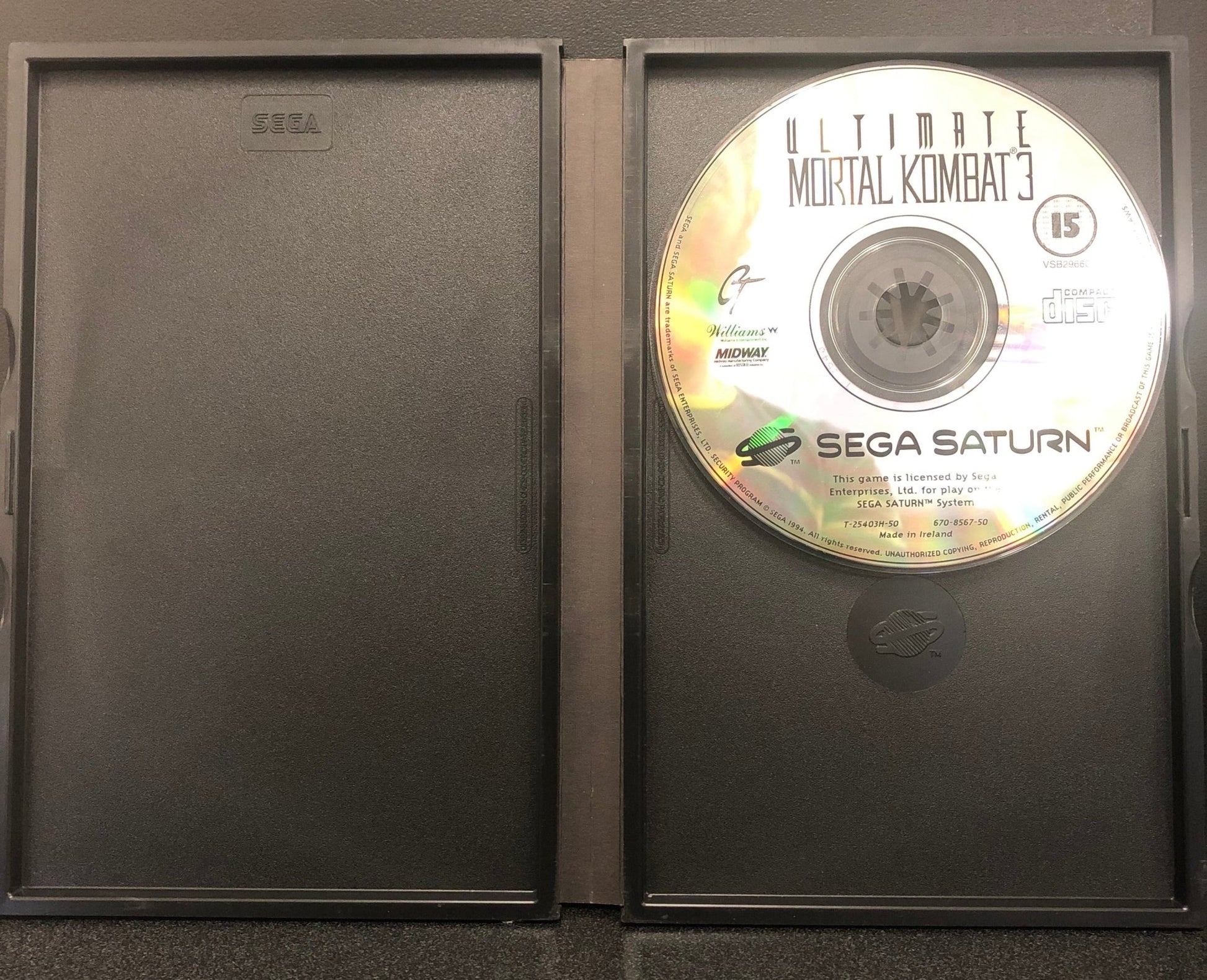 Ultimate Mortal Kombat 3 (Sega Saturn) - Gametraders Modbury Heights