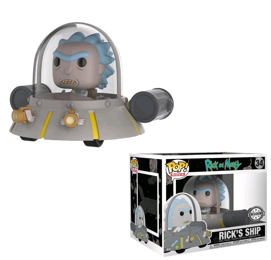 Rick and Morty - Rick's Ship US Exclusive Pop! Vinyl