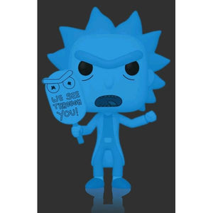 Rick and Morty - Hologram Rick (See You) Glow US Exclusive Pop! Vinyl