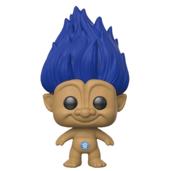 Trolls - Blue Troll with Hair US Exclusive Pop! Vinyl