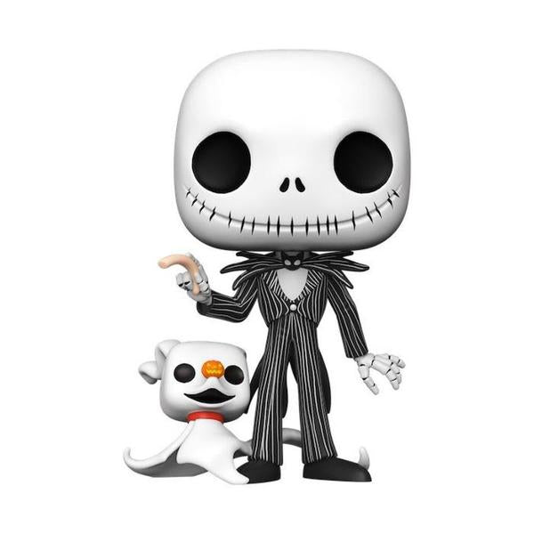 The Nightmare Before Christmas - Jack Skellington with Zero Glow US Exclusive 10" Pop! Vinyl