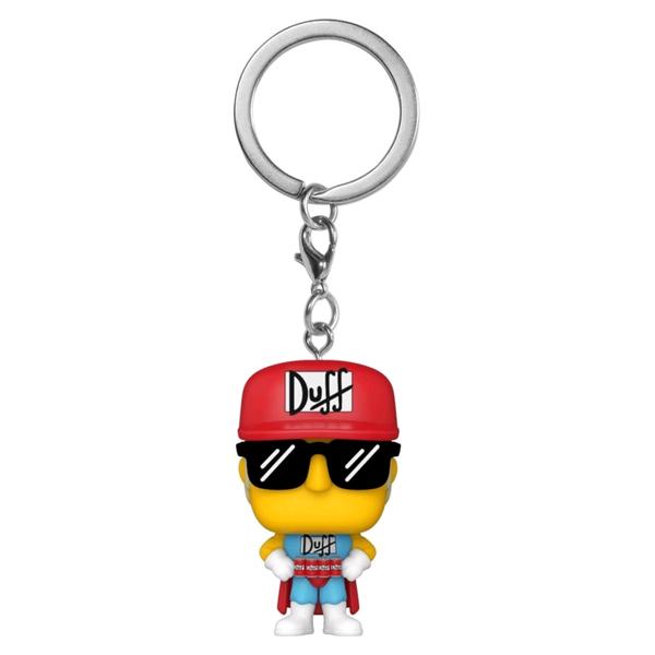 The Simpsons - Duffman Pocket Pop! Vinyl Keychain