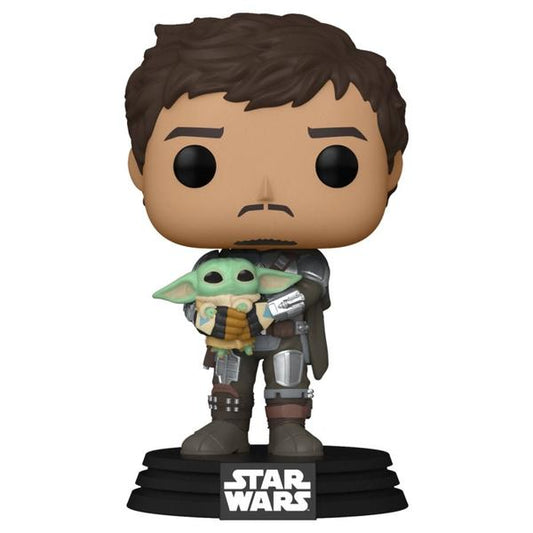 Star Wars: The Mandalorian - Mandalorian with The Child Pop! Vinyl