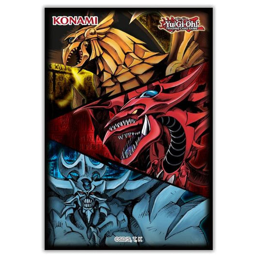 Yugioh - Slifer, Obelisk & Ra Card Sleeves 50ct