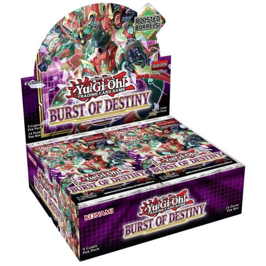 Yugioh - Burst of Destiny Sealed Booster Box