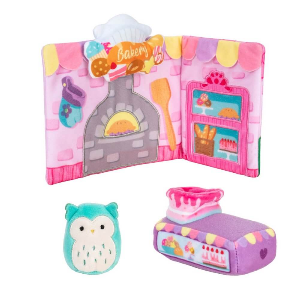 SQUISHMALLOWS SQUISHVILLE Medium Soft Playset (Squishville Play Scene Asst)