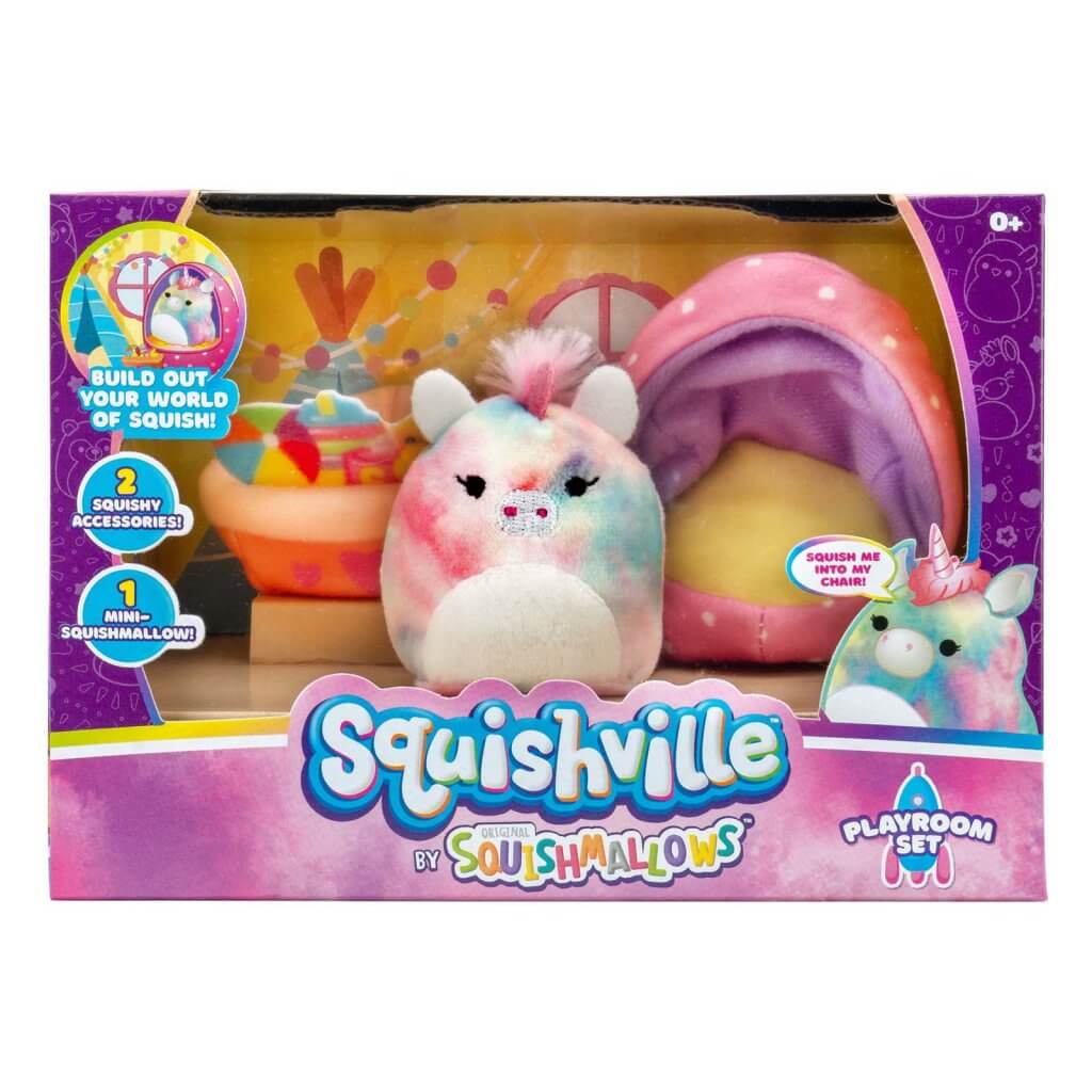 SQUISHMALLOWS SQUISHVILLE Mini Plush (Squishville Accessory Set)