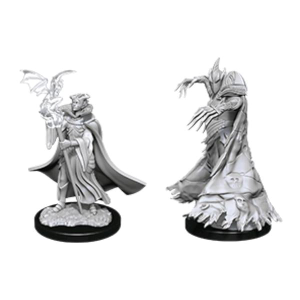 Pathfinder - Deep Cuts Unpainted Miniatures: Cultist & Devil