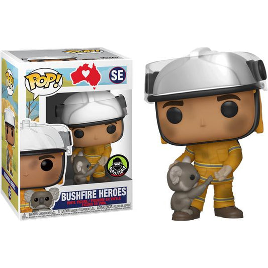 RSPCA National Bushfire Appeal - Bushfire Heroes Firefighter with Koala Pop! Vinyl