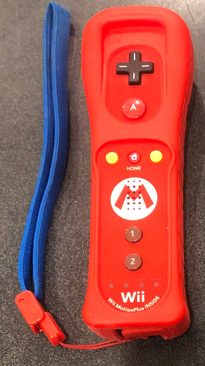 Genuine Nintendo Mario Limited Edition Wii Remote - Gametraders Modbury ...