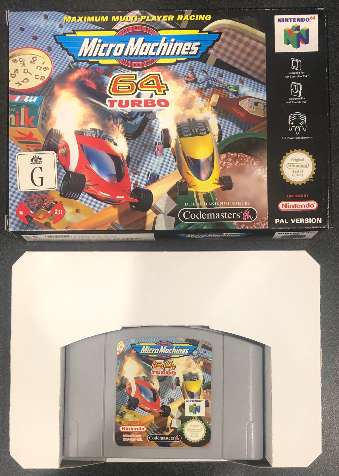 Micro Machines 64 Turbo N64