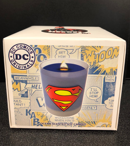 Superman DC Comics Ocean Scented Soy Candle