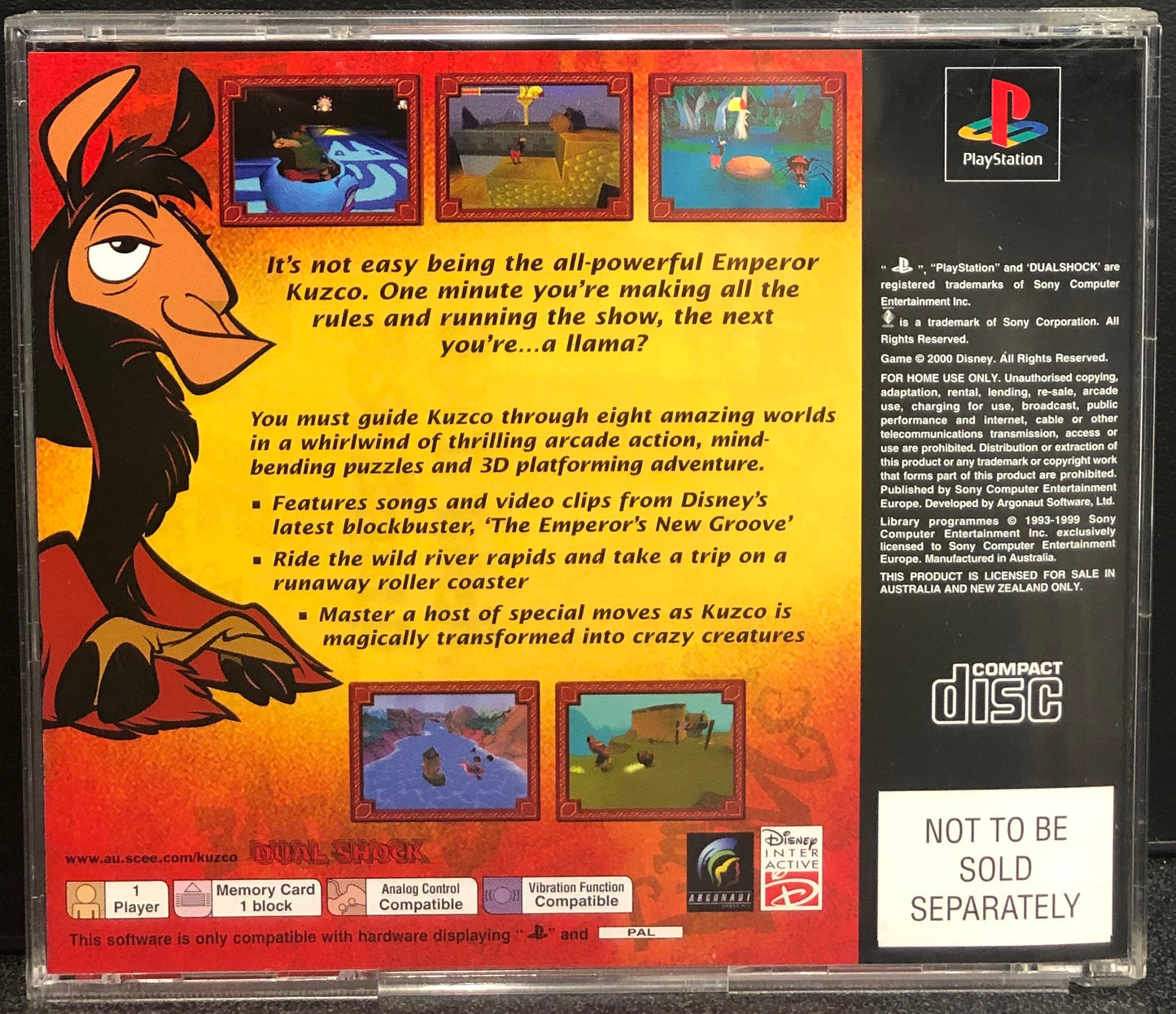 The Emperor's New Groove PS1