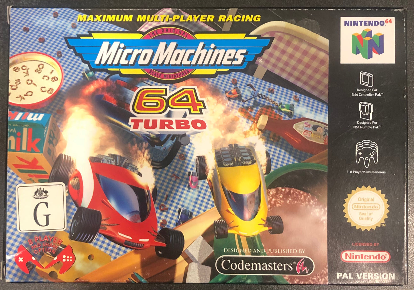 Micro Machines 64 Turbo N64