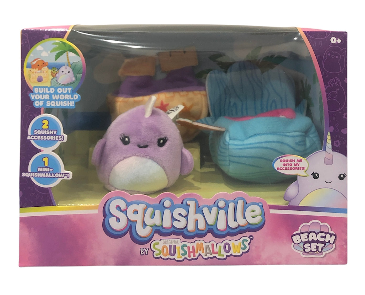 SQUISHMALLOWS SQUISHVILLE Mini Plush (Squishville Accessory Set)